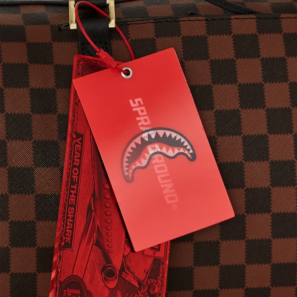 SAWTOOTH SHARKS IN PARIS MINI DUFFLE